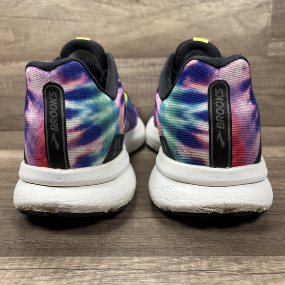 Brooks Launch 8 Red Purple Blue Womens US Size 9 1203451B011 Running Shoes - Picture 5 of 10